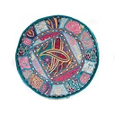 Patchwork-Sitzpouf 'Brahma'