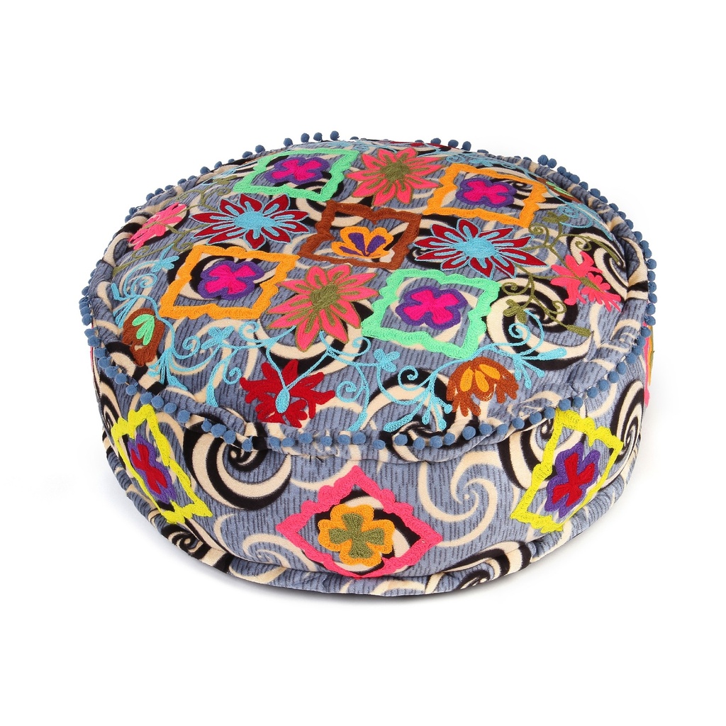 Sitzpouf 'Flower' Ø60x20cm