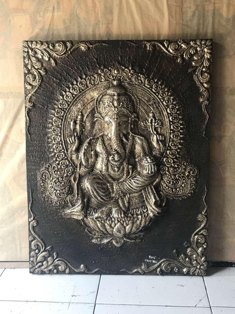 Relief-Gemälde Ganesha 3D