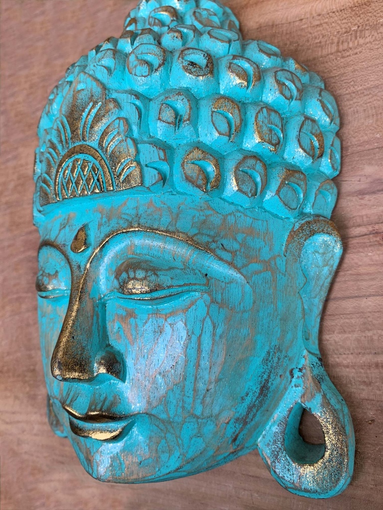 Buddha Maske trk 26x18x8cm