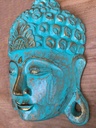 Buddha Maske trk 26x18x8cm