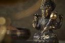 Buddhastatue 'Wisnu' H12cm