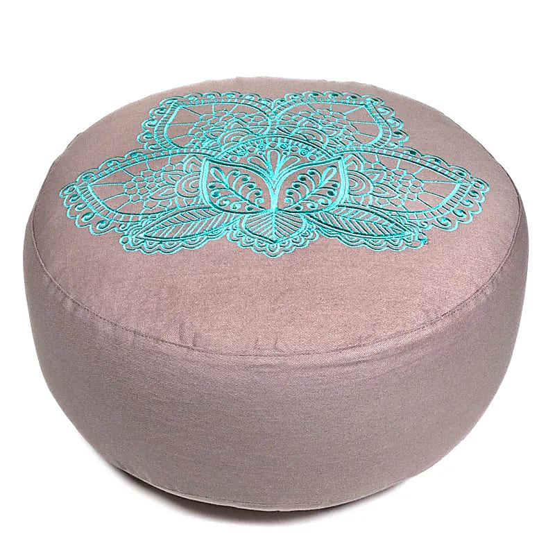 Meditationskissen Lotus Baumwolle BIO (OCS) -- 33x17cm; ±2300g