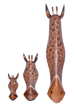 Maske Giraffe 30cm