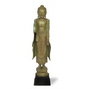 Buddha grün stehend H 114 cm