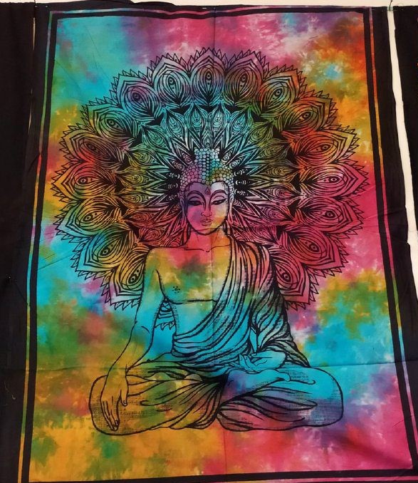 Tuch 'Buddha' 210x230cm