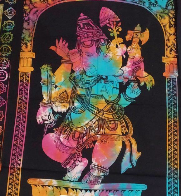 Tuch 'Ganesh' 210x230cm