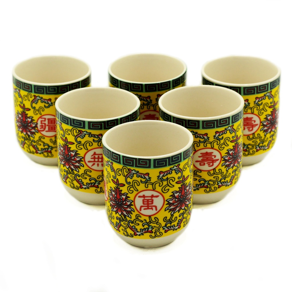 Kräuter Teetasse - Long Life Oriental Design