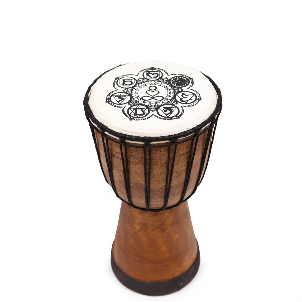 Handgefertigte Djembe-Trommel mit breiter Decke – 30 cm