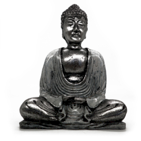 Weißer und grauer Buddha – mittelgroß