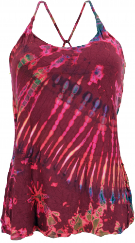 Batik Hippie Top - rot