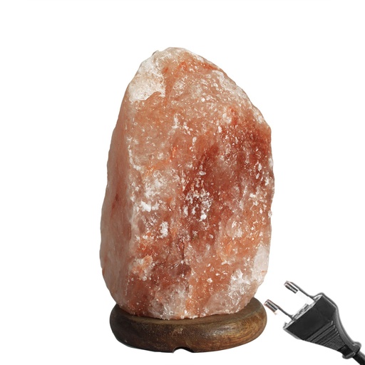 [QSalt-26 A/W/G] Hochwertige Salzlampe – ca. 1,5–2 kg